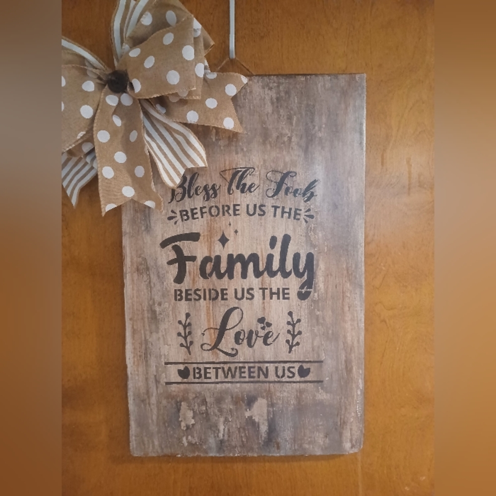 Primitive Family Wall Sign